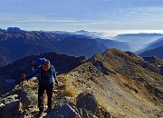 Monte Madonnino da Valgoglio ad anello il 17 dicembre 2015